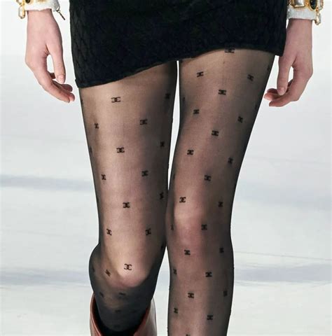 chanel stocking|chanel logo tights dupe.